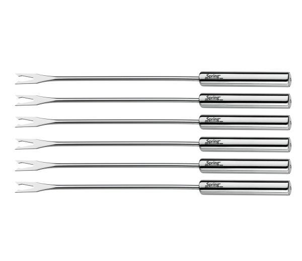 Spring Fondue Fleischfondue-Gabeln INOX 6 Stk.